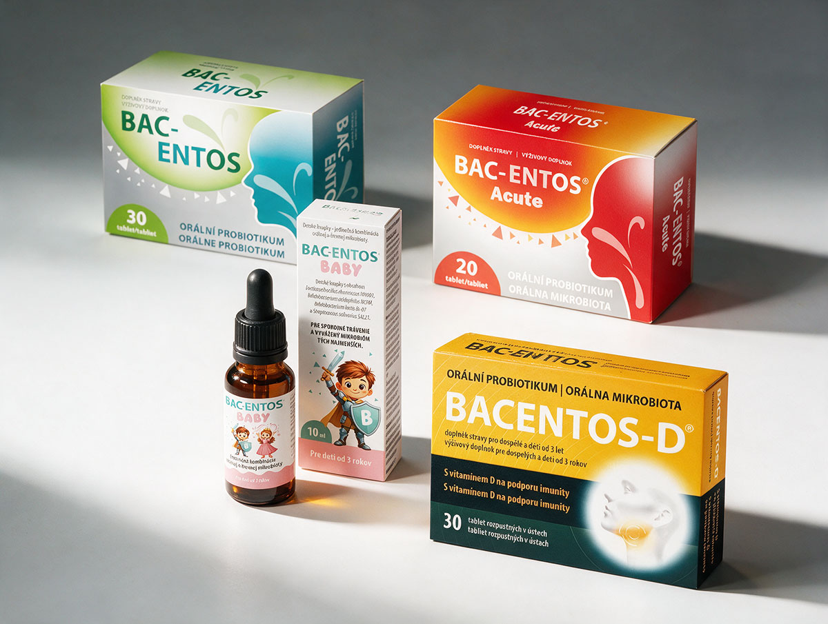 Koláž produktov BAC-Entos